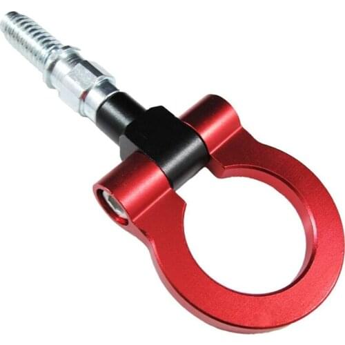 Racing Aluminum Tow Hook Front Track Tow Hook Car Accessories for Subaru Scion FR-S BRZ Impreza WRX Sti Toyota 86 (Red)