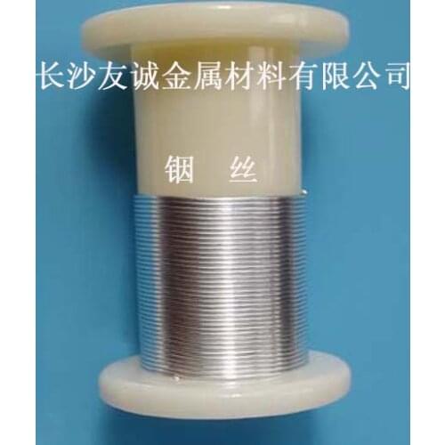 High Purity Indium Wire 1.5mm, 2m Vacuum Coating Material
