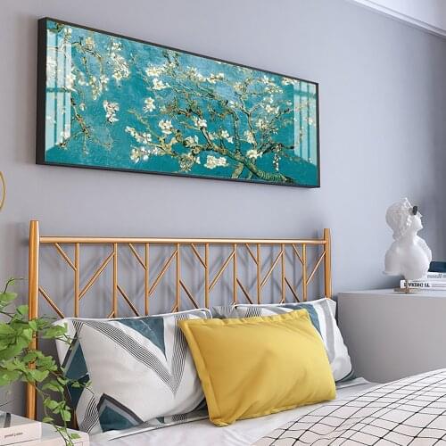 Van Gogh Monet Works Decoration Mural World Famous Poster Canvas Painting and Living Room Wall Art Prints for Modern Home Decor