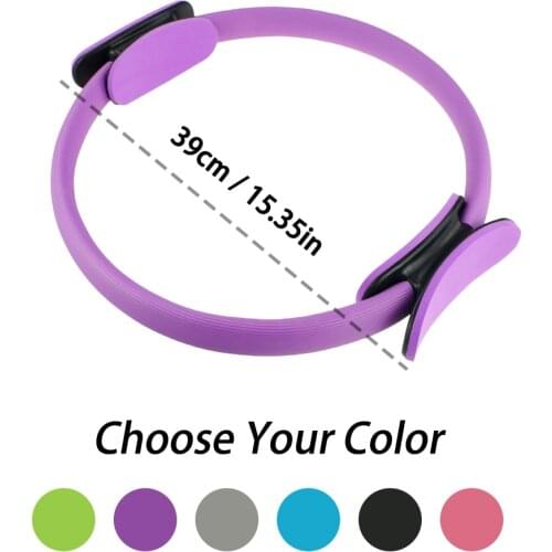 Professional High Quality 5 colors Yoga Pilates Circle Body Fitness Magic Circle Yoga Ring Pilates Ring Slimming Training