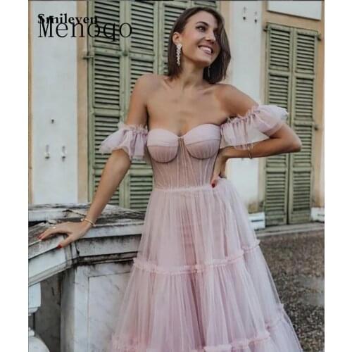 Женские вечерние платья ниже колена Menoqo China At AliExpress