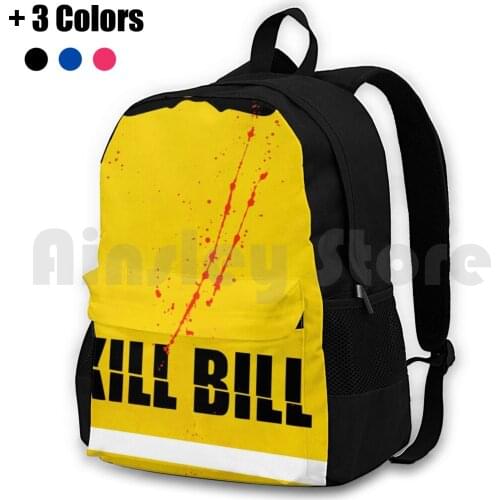 Sticker-Kill Bill Outdoor Hiking Backpack Riding Climbing Sports Bag Movies Kill Bill Movies Movies Cover Great Movies Cool