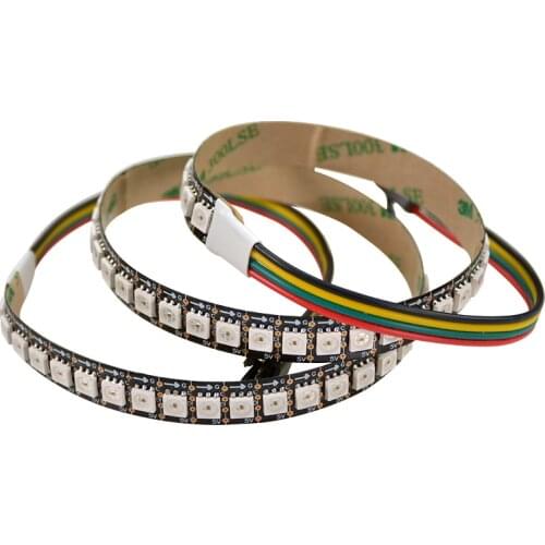 1mX Newest HD107S indivially addressable 144led/m 5V 5050 RGB dream color led strip light replace APA102 ,SK9822 free shipping