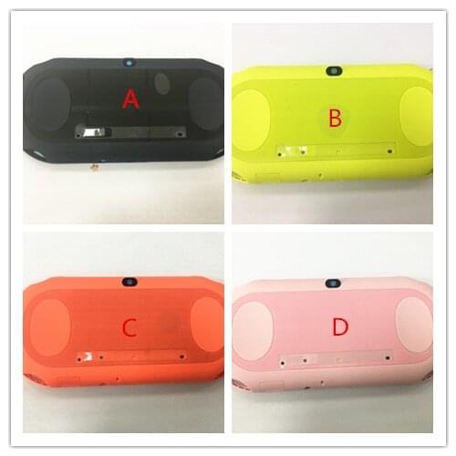 New Back Shell Case Cover With Logo For PS Vita psvita 2000 Console