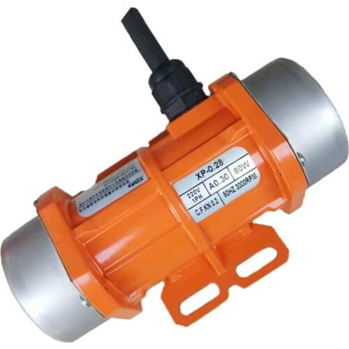 220V Vibrating Motors AC Single Phase 15W~150W Water Proof Industrial for Feeding Machine Shotcrete Machine Washing Machine