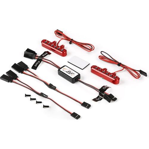 FVITEU Plastic LED light set for 1/5 hpi baja 5T Rovan King Motor