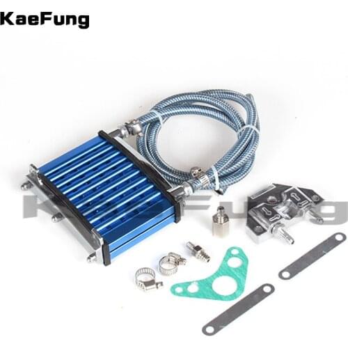 Motorcyel parts Oil Cooler Cooling Radiator For 50cc 70cc 90cc 110cc 125cc Horizontal Engine Dirt Pit Bike Monkey ATV