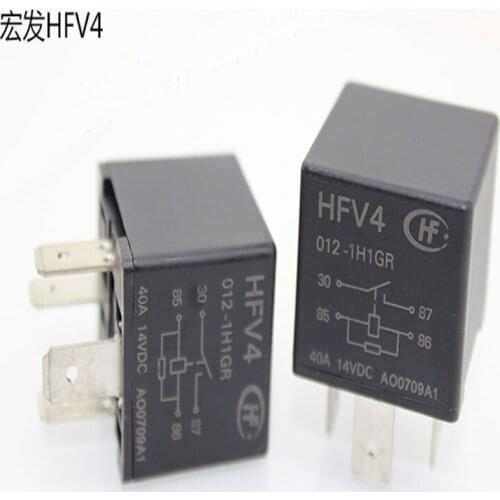 HFV4 relay popular the Great Wall hover Car relays 12V 40A automotive relay