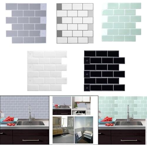 Removable 3D Wallpaper Self Adhesive Decorative Stickers for Home DIY Office