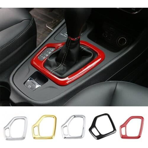 SHINEKA Car Styling ABS Gear Shift Panel Cover Frame for Jeep Cherokee 14-16 High Quality Car Accessories
