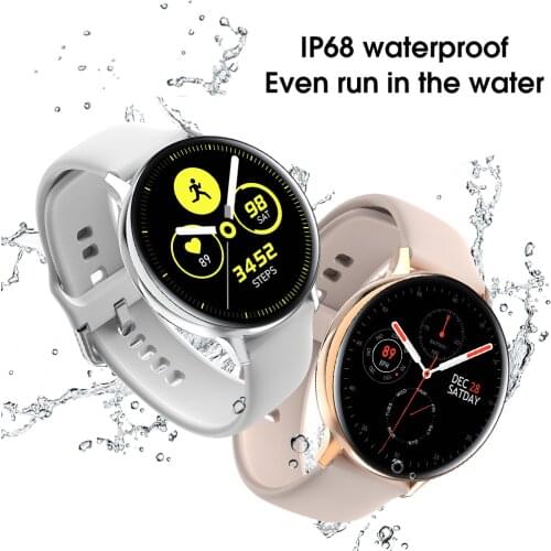 2021 S30 Heart Rate Blood Pressure Monitoring Smart Watch IP68 Waterproof Men and Women Sport Tracker Smart Bracelet