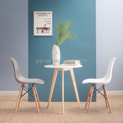 Nordic Modern Simple Chair Creative Stool Desk Chair Office Chair Home Solid Wood Dining Chair