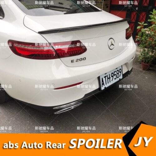 For Benz W213 E-class coupe Spoiler 2016-2019 ABS Car Rear Wing Spoiler For Benz W213 2 Door E300 E320 E260 E63 coupe Spoiler