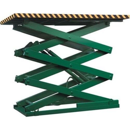 Qiyun CE ISO Stationary hydraulic electric 5m 5 ton fixed stationary scissor lift