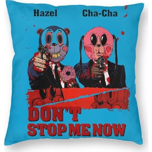 Funny The Umbrella Academy Cushion Cover Print Klaus Vanya Hargreeves Floor Pillow Case for Sofa Cool Pillowcase Home Decorative