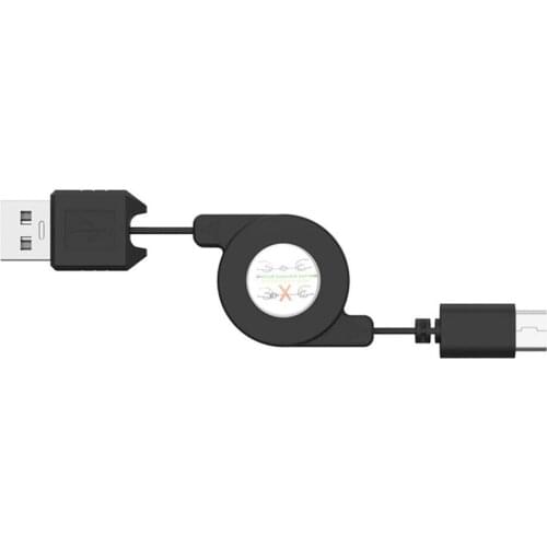 1Pcs Universal Type-C Retractable Data Sync Phone USB 2.0 75cm Charging Cable Cord For Android Phones