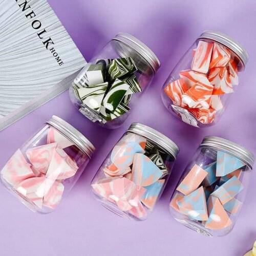10PCS/SET Makeup Sponge Foundation Powder Puff Concealer Blender Easy to Wear Soft Cosmetic Puff Beauty Egg Makeup Tools