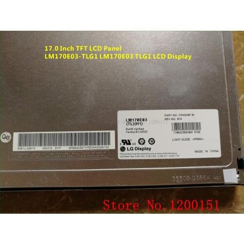 17.0 Inch TFT LCD Panel LM170E03-TLG1 LM170E03 TLG1 LCD Display (the old)