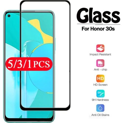 5/3/1Pcs protective film for huawei honor view 20 lite pro 20s 20i 30 pro plus 30s 30i v30 tempered glass phone screen protector