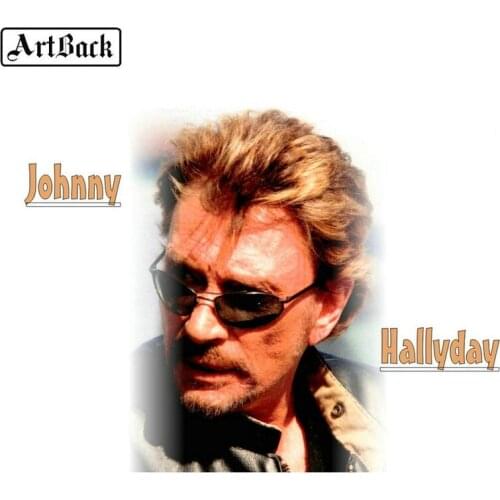 5d diamond painting JOHNNY HALLYDAY Full square / round portrait 40x50cm
