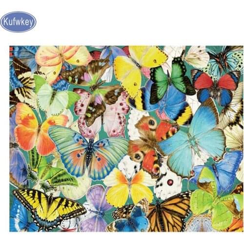 DIY Diamond Painting Butterfly animal Cross Stitch Kits Full Diamond Mosaic Crystal Diamond Embroidery Patterns Rhinestones