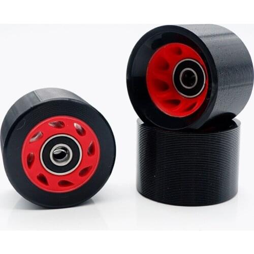 58*39 wheel skate accessories speed skate wheel 95A line wheel double row roller skate PU wheel wear resistant skateboard wheel
