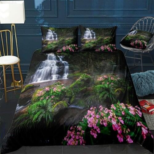 6 Quilt Cover Pillowcase 3Piece Comforter Bedding Set With Pillow Case Single Double Duvet Cover Home Decora