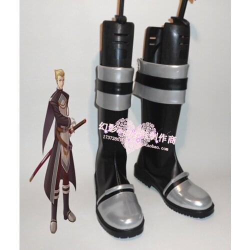 The Legend of Heroes Alan Richard Halloween Cosplay Shoes Boots H016