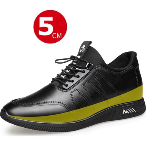 Misalwa Men's Leather Sneakers