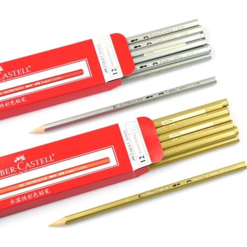 Faber Castel Wood Watercolor Pencil Set Colored Lead Professional lapis de cor Colored Pencils For Art School Office Supplies