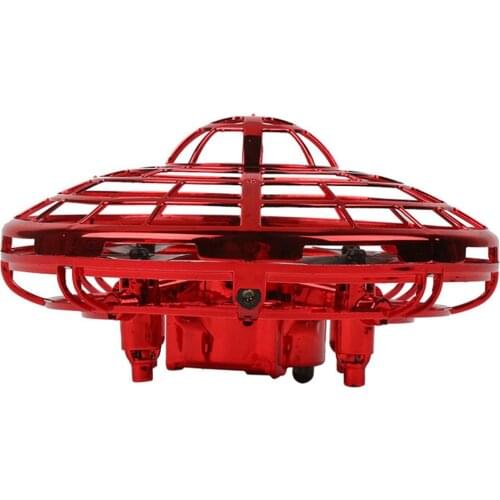 UFO Hand Flying UFO Mini Induction Suspension RC Aircraft Drone Airplane Toys Gift Sensing and Lights