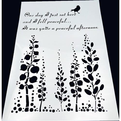 Forest plastic mold shield DIY cake scrapbook stencils hollow Embellishments printing lace ruler Valentines Day