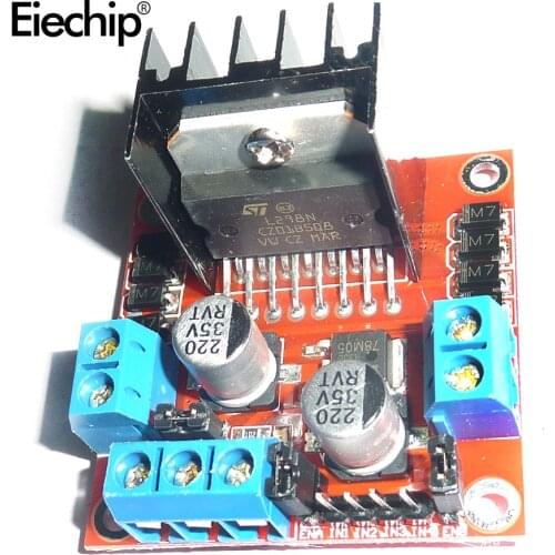 L298N DC Motor Driver Board PWM Speed Dual H Bridge Stepper Motor L298N High Power Module For Arduino Robot diy electronic