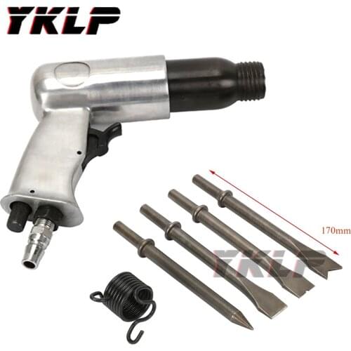 1/4'' 190mm Pneumatic Tools Air Hammer with Chisel Gun style Pistol Gas Shovels