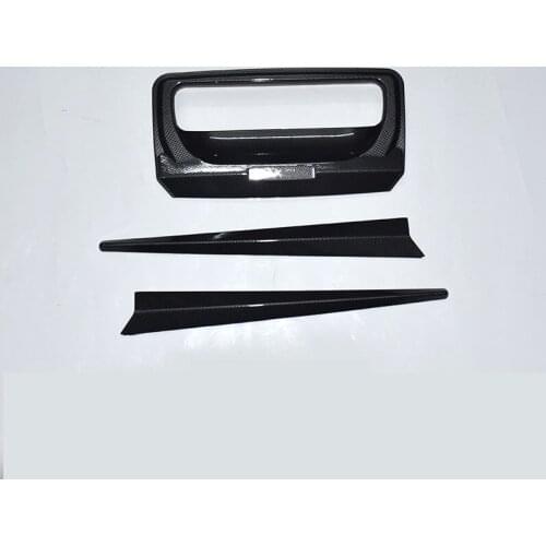 FIT FOR 2012-2017 FORD RANGER Black Rear trunk lid ABS Back trunk lid back rear trim FOR RANGER accessory accessories T6 T7 XLT