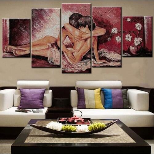 Full,square,Diamond Embroidery,5D,Diamond painting Abstract nude,3d pictures,crystals,Stitch Cross,3D,Diamond Mosaic,5 Panel