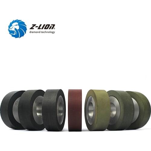 Z-LION Diamond Resin Groove Wheel Stone Sink Pool Polishing Grinding Wheel D80* W25*T12mm Wet Use Diamond Sanding Grinding Discs