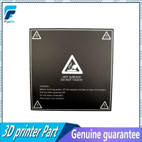 4Pcs/Lot 3D Printer Frosted Heated Bed Build Surface 3D Printer Heated Bed Plate Bed Sheet 8.42" x 8.42" (214mm*214mm) Square