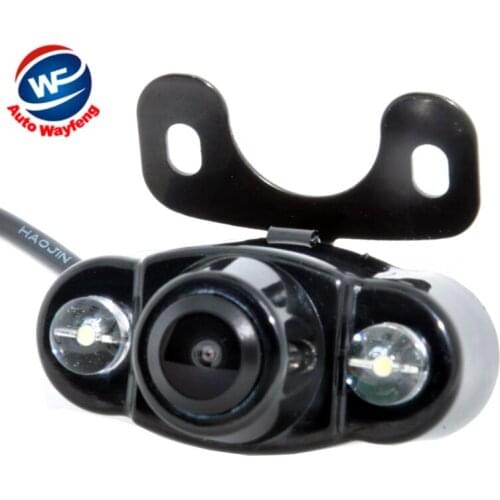 Car Rearview Rear View Camera Parking Camera Viewside Camera Reverse Backup Camera Strong 2 LED Night Car Cam For All Car