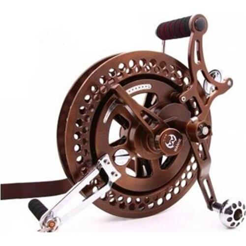 Free shipping alloy steel flying large kites for adult swith disk brake power kite reel wheel paraglider factory weifang pendant