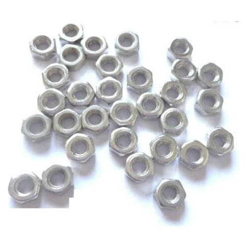 F05078 100pcs/lot M3 Screw Nut Hex Nuts Hexagonal 3mm For Coupler Motor Mount Servo Bracket Robot Car chassis + FS