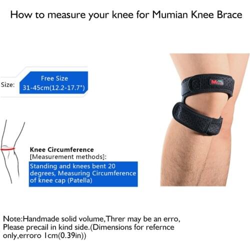 Fitness Strap Knee Support Patella Tendon Brace Adjustable Breathable Anti Bump Fitness Sportswear Leg Protector