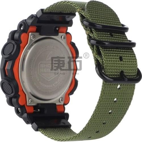 Gengshi Nylon WatchBand Strap For GA-900