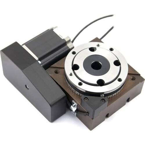 PROXXON mini magic CNC indexing plate UT400/CNC NO24423 with 0.3 degree accuracy and high torque conversion (40:1)