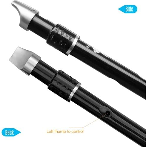 Lightweight Irish Whistle Tin Whistle Flute Recorder Instrument for Kids Soprano Recorder Irish Wind Instrument Key of D