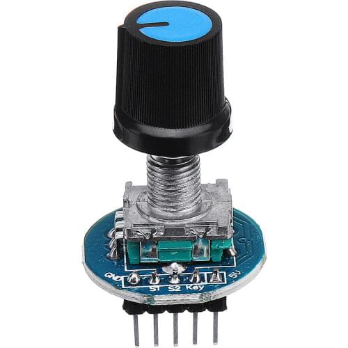 Rotary Encoder Module for Ardu ino Brick Sensor Development Round Audio Rotating Potentiometer Knob Cap