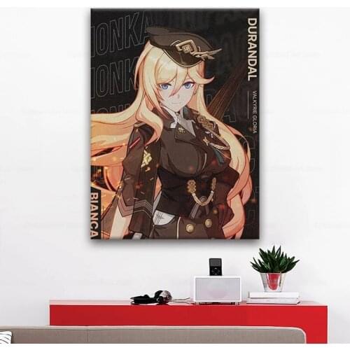 Modular Hd Prints Picture Home Decoration Honkai Impact Paintings Canvas Japan Anime Poster Wall Art For Living Room No Frame