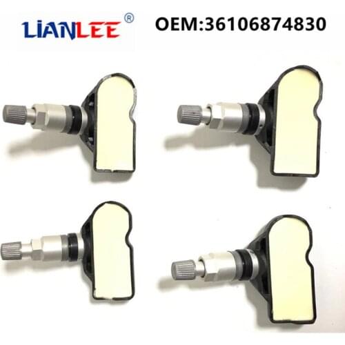 New 4Pcs/Lot TPMS 36106874830 36106890964 433Mhz Car Tire Pressure Monitoring System For BMW 5 6 7 X1 X3 X4 36106798872 6798872
