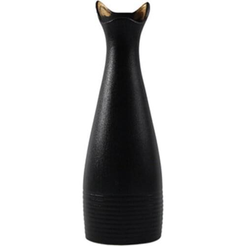 New High-quality Creative Simple Vase Ceramic Ins Wind Decoration Table Model Room Porch Quick-drying Office Soft Decorations