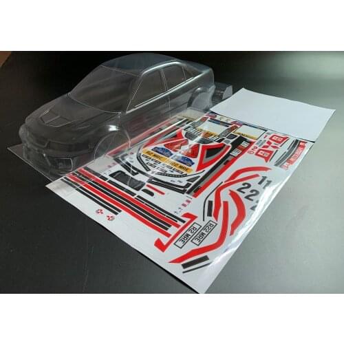 1/10 Clear Body For 1/10 RC kyosho HSP Tamiya on road car 190mm